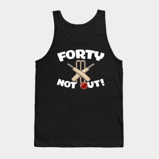 Forty Not Out Tank Top